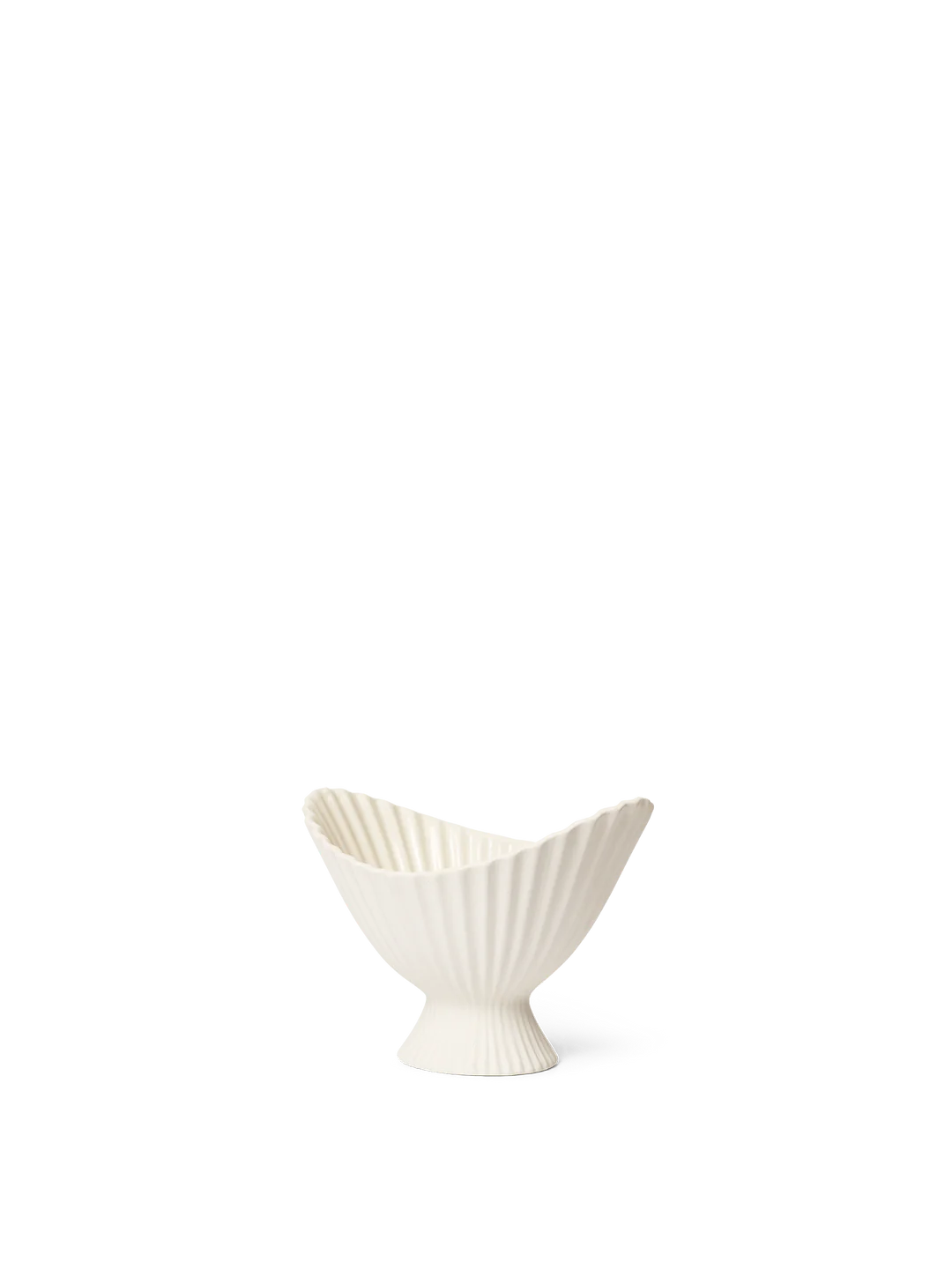 Ferm Living Fountain skål 19 cm off white