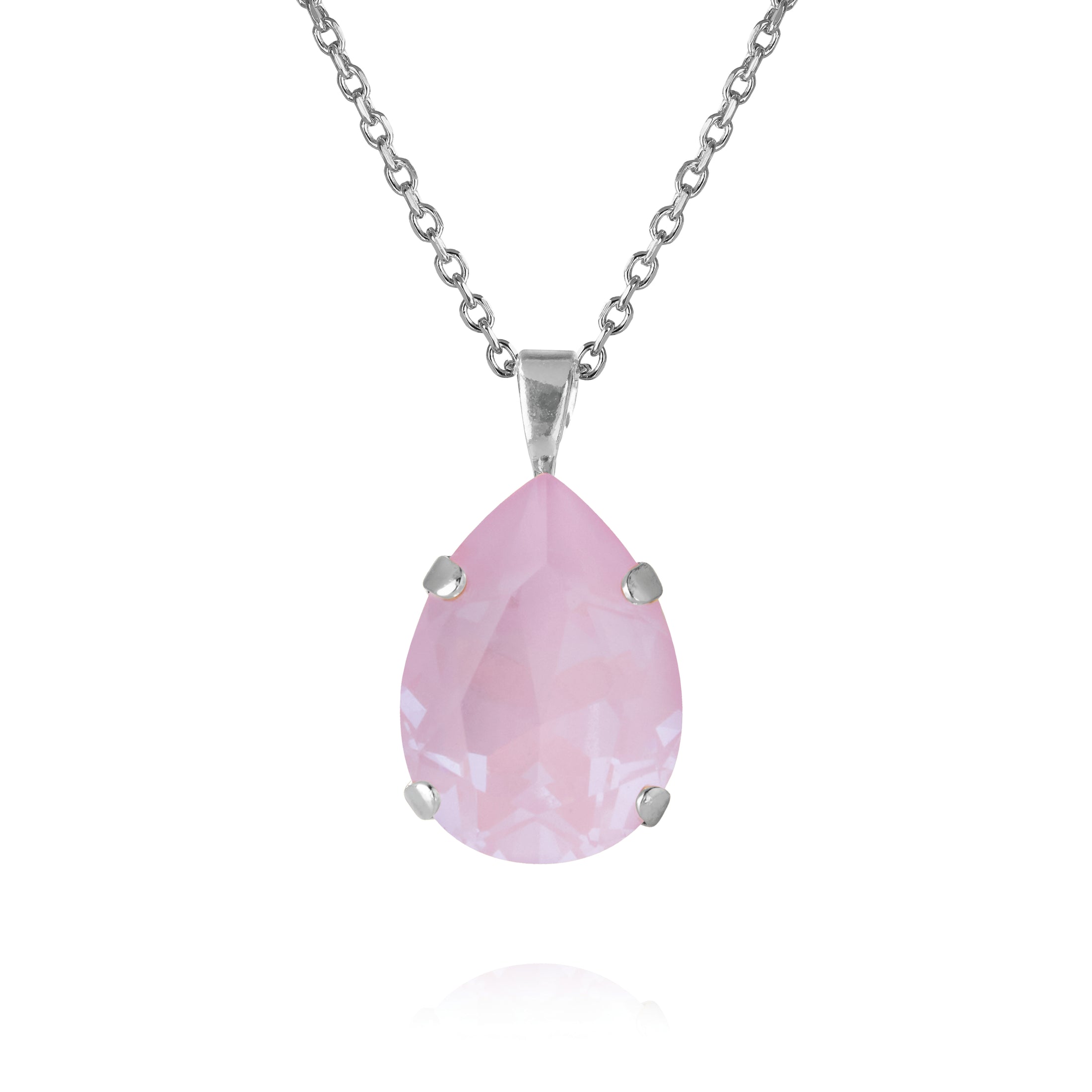 MINI DROP NECKLACE / SOFT PINK