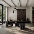 Load image into Gallery viewer, Drop Chandelier Globe - Burned Black Beställningsvara