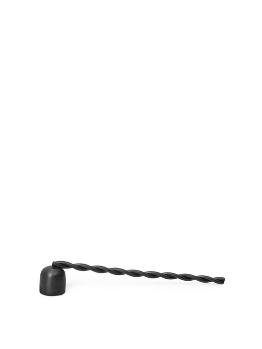 Twist Candle Snuffer - Black Brass