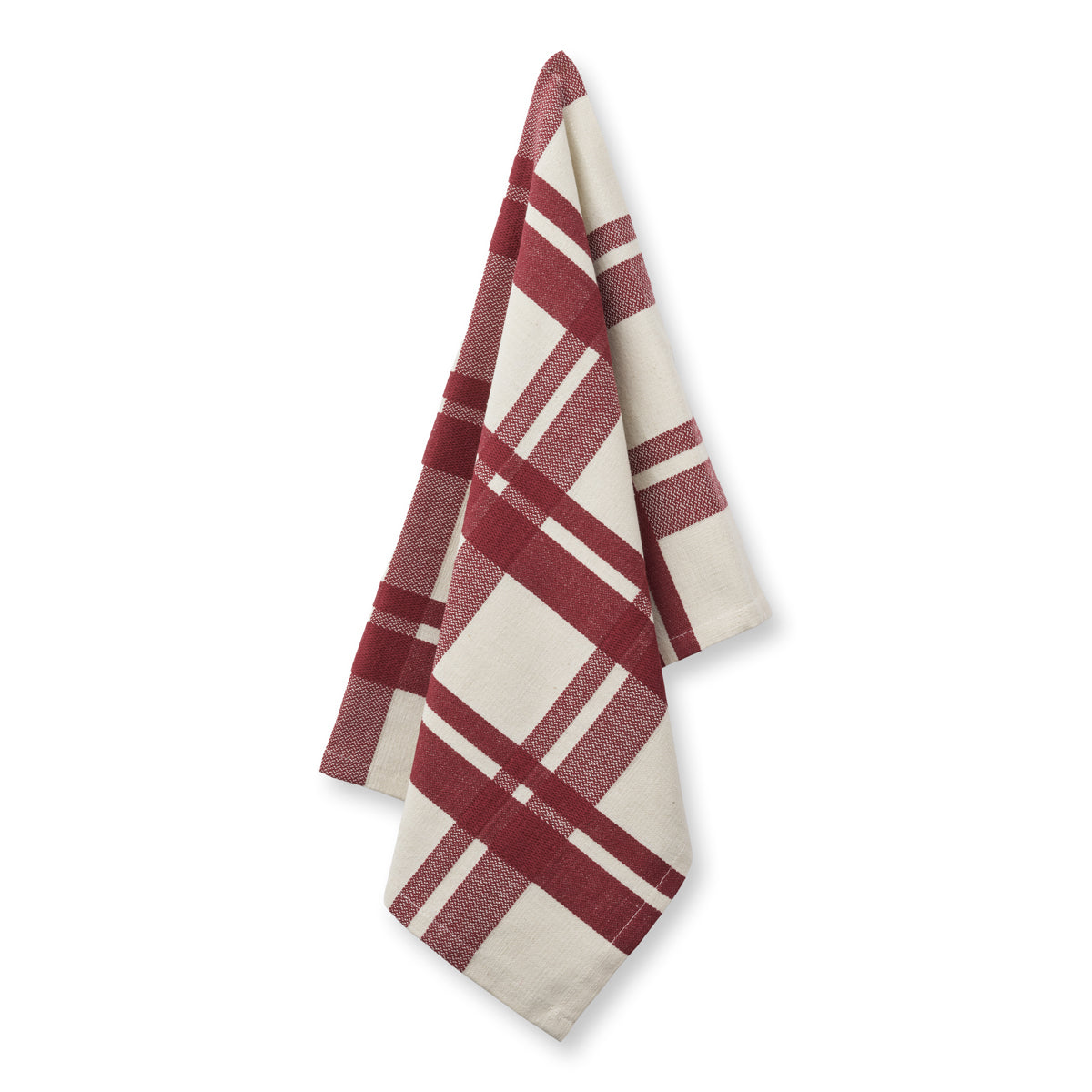 Tea Towel - Red Check  2- pack