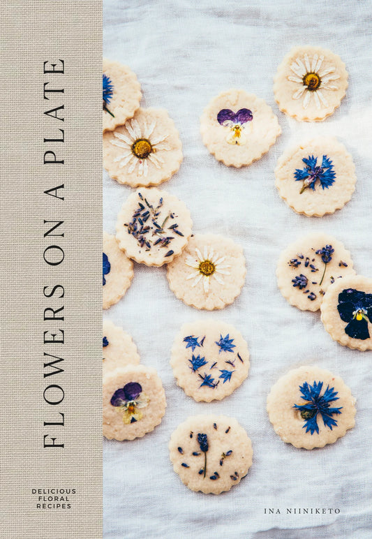 Flowers on a plate receptbok