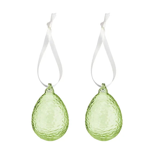Påskägg gry lime 2 st