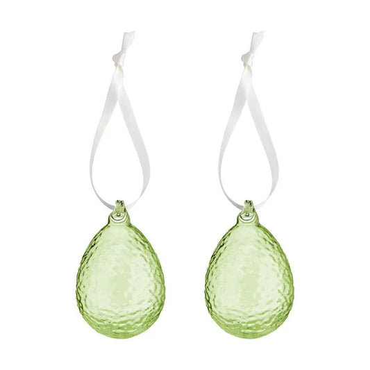 Påskägg gry lime 2 st