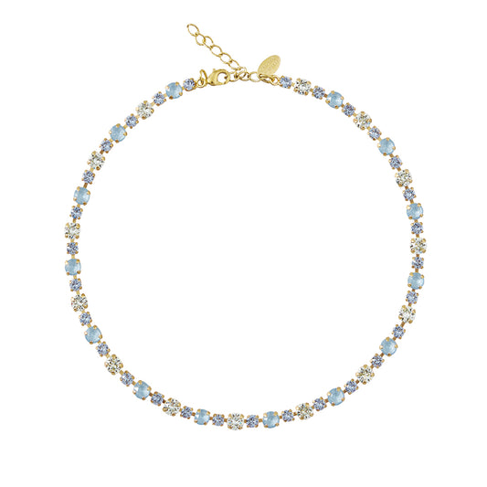 CALANTHE NECKLACE GOLD SKY COMBO