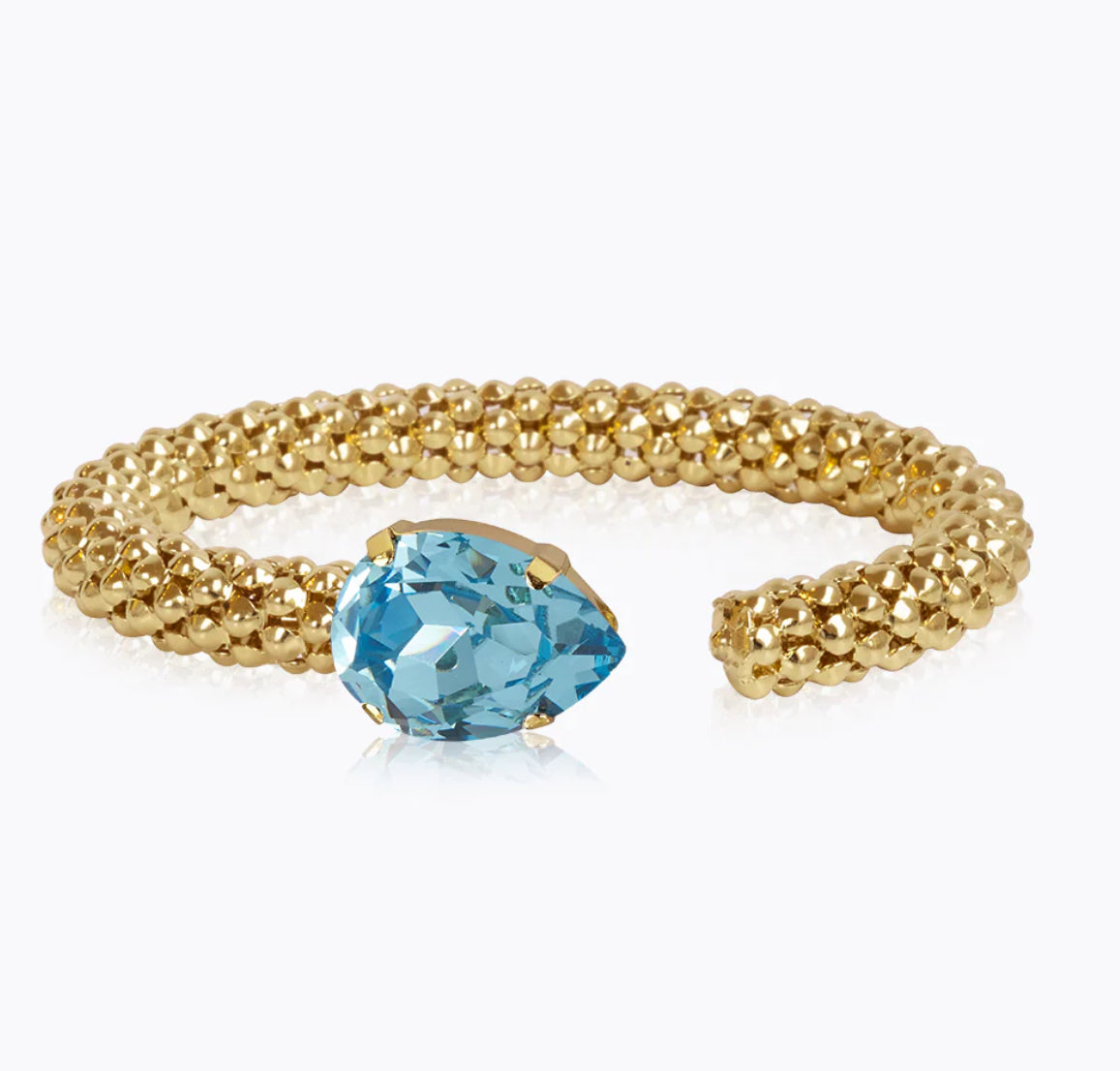 CLASSIC ROPE BRACELET AQUAMARINE