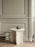 Load image into Gallery viewer, Mineral Sculptural Table - Bianco Curia