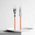 Load image into Gallery viewer, Sabre Paris Middagskniv shiny Bistrot Solid, nude pink