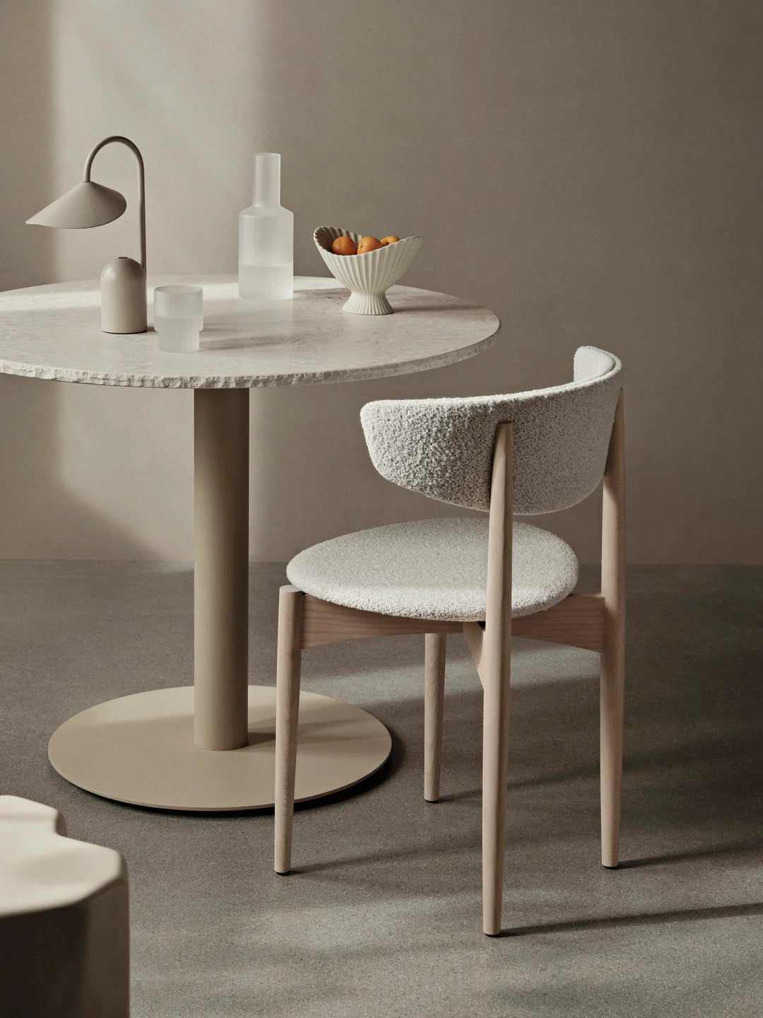 Ferm Living Fountain skål 19 cm off white