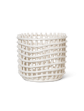 Load image into Gallery viewer, Ceramic Basket - Large - Off-white
