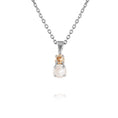Load image into Gallery viewer, LEAH NECKLACE/ELECTRIC WHITE COMBO