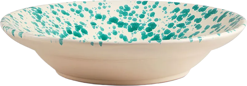 Spruzzi grön salladsskål 30 cm