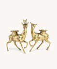 Load image into Gallery viewer, Lovely Deer Candle Holder Set