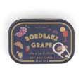 Load image into Gallery viewer, Doftljus i plåtask Bistro - Bordeaux Grape