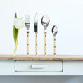 Load image into Gallery viewer, Sabre Paris tesked shiny Bistrot Solid, Ivory