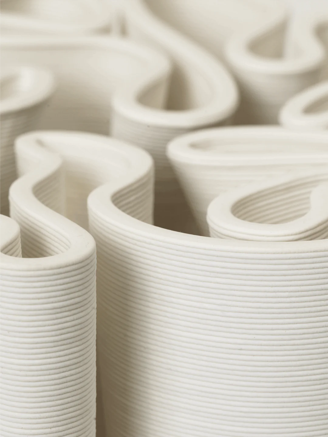 Ferm Living Dedali Vase - Off-white