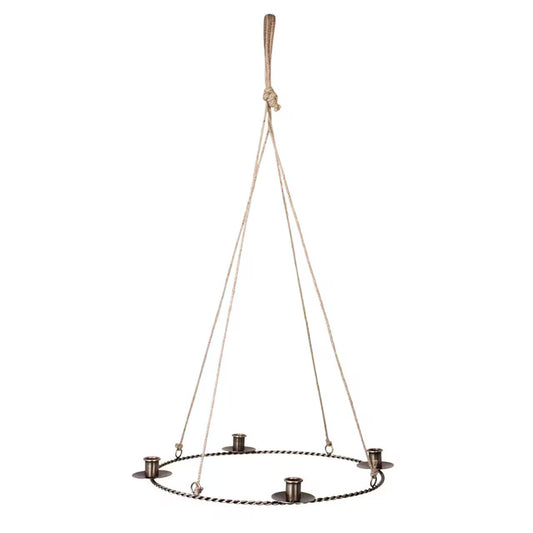 HĂ€ngande Ljuskrona Antik MĂ€ssing
Ă 40 x H 77 cm
