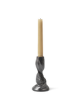 Load image into Gallery viewer, Ferm Living Gale Candle Holder - H13 - Blackened Aluminium