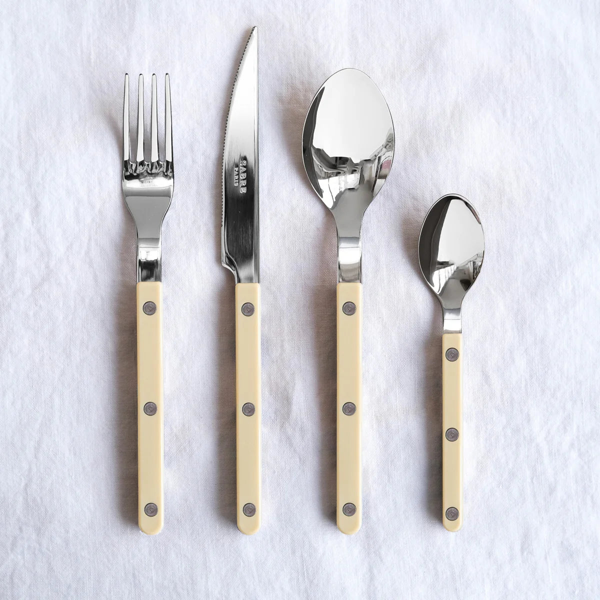 Sabre Paris matsked shiny  Bistrot Solid, Ivory