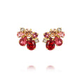 Load image into Gallery viewer, KATIE EARRINGS / SCARLET COMBO