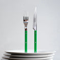 Load image into Gallery viewer, Sabre Paris Middagsgaffel Garden Green Bistrot blank