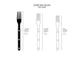 Load image into Gallery viewer, Sabre Paris Middagsgaffel Bistrot Solid shiny, ivory