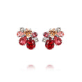 Load image into Gallery viewer, KATIE EARRINGS / SCARLET COMBO