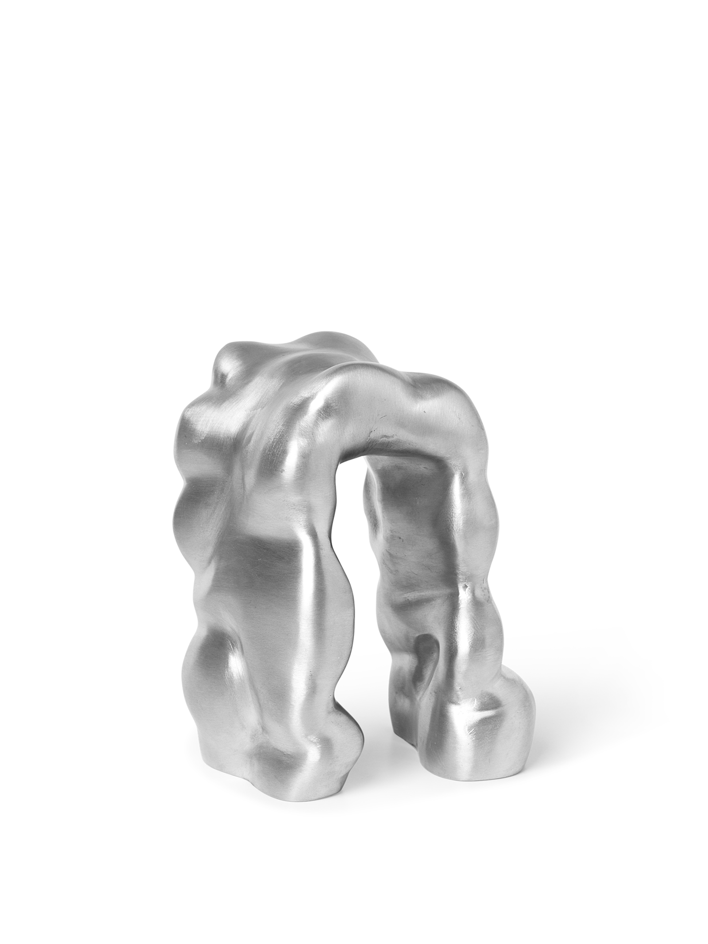 Morf Sculpture - Brushed Aluminium