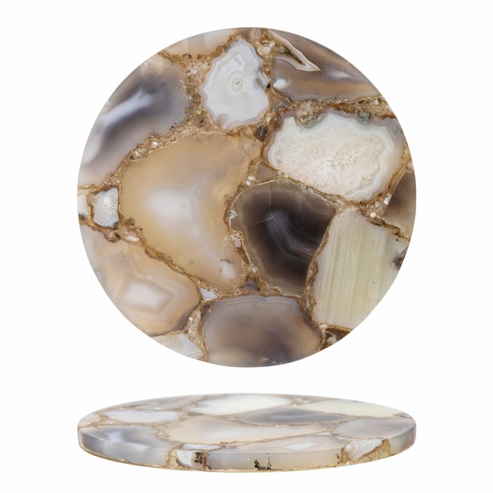 Himalaya Tray, Brown, Agate