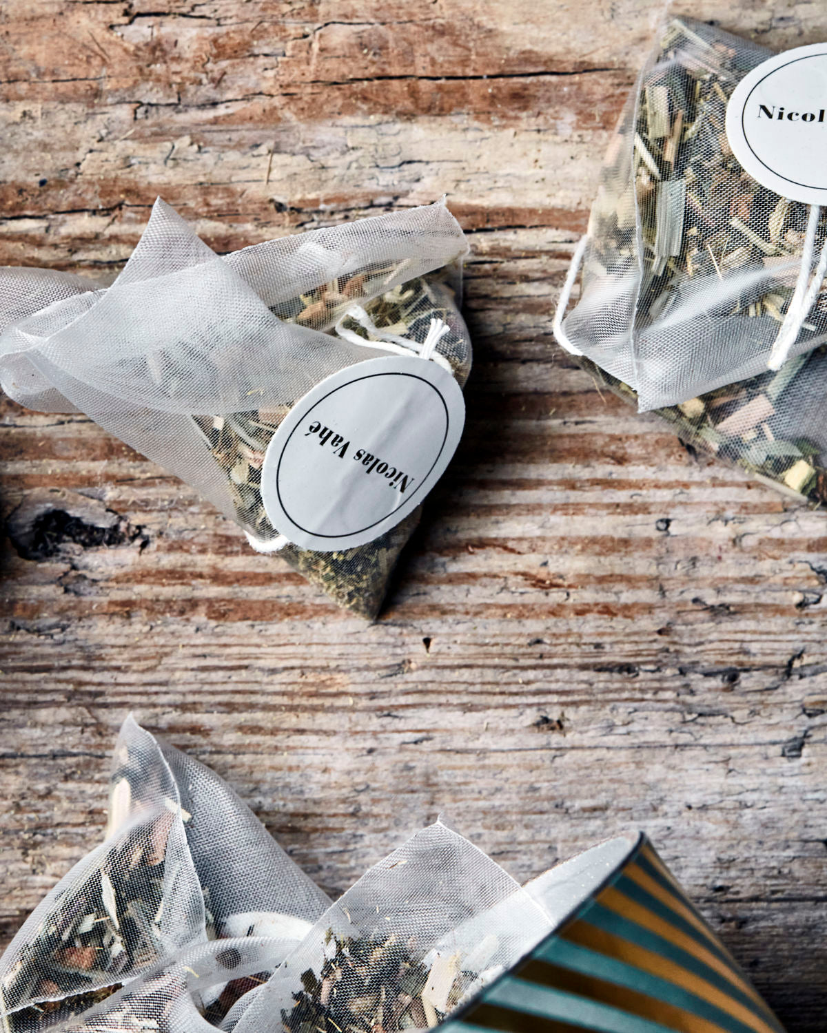 Organic Herbal Tea, Mint & Lemongrass