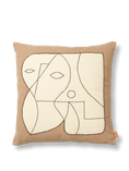 Load image into Gallery viewer, Figure kuddfodral Dark Taupe/Off-white
