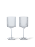 Load image into Gallery viewer, Ripple White Wine Glasses - Set of 2