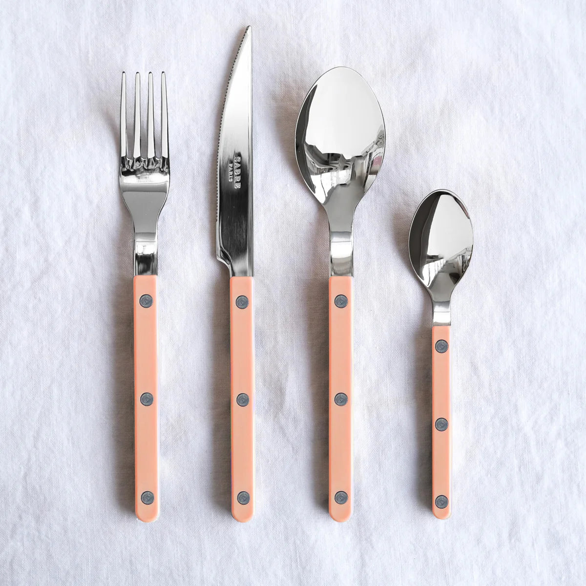 Sabre Paris Middagskniv shiny Bistrot Solid, nude pink