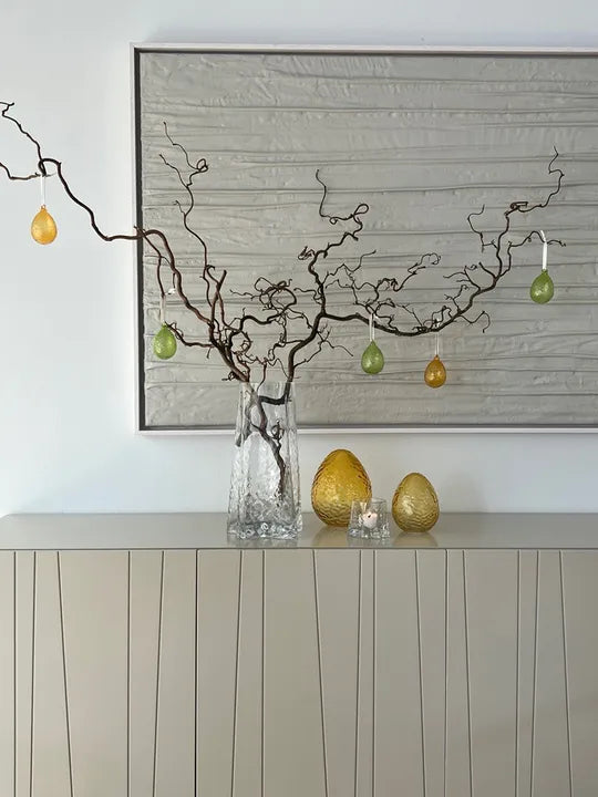 Påskägg gry lime 2 st