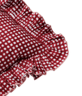 Load image into Gallery viewer, Vichy cushion cover - Burgundy 40x40 cm
