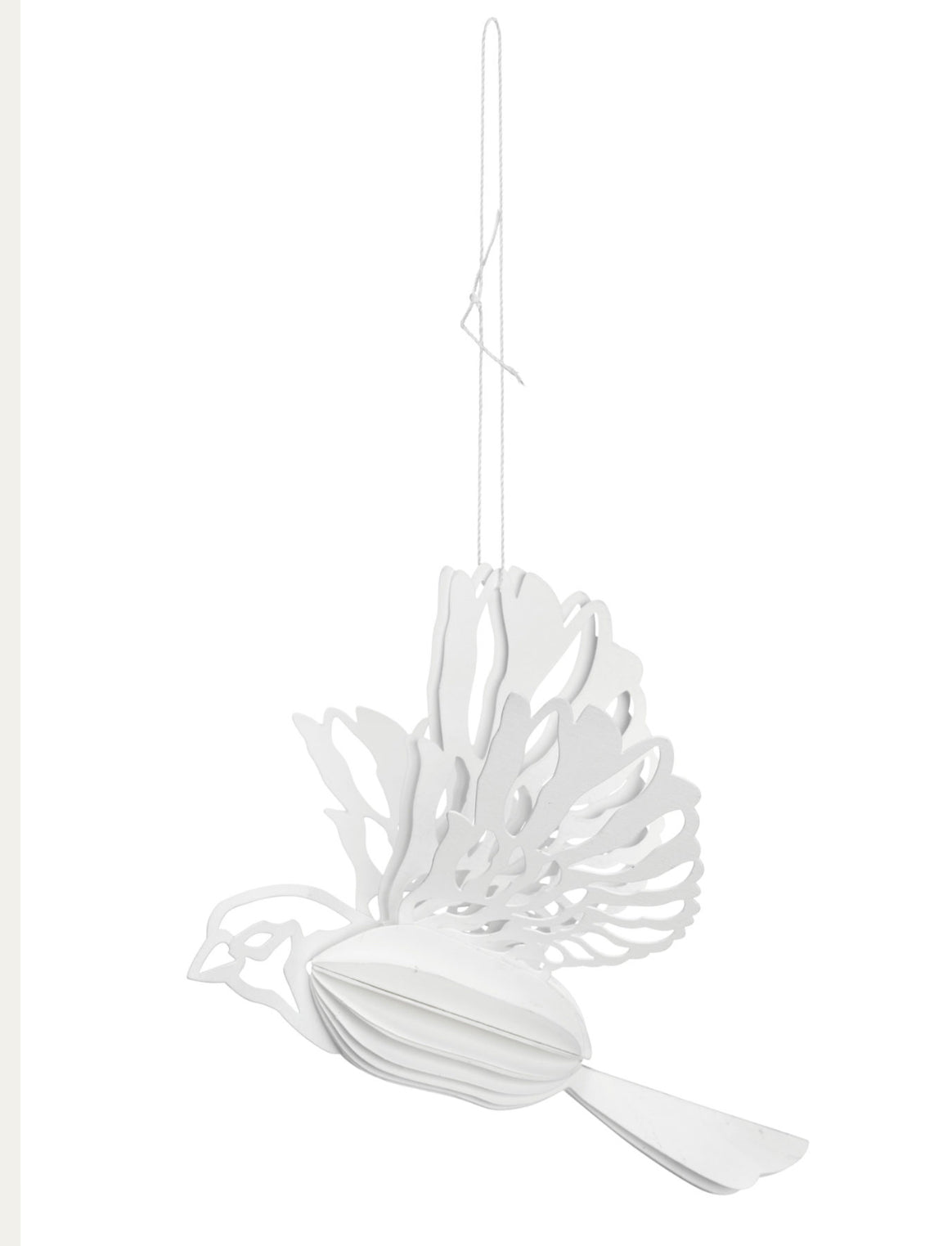 Paper birds vit 2 st