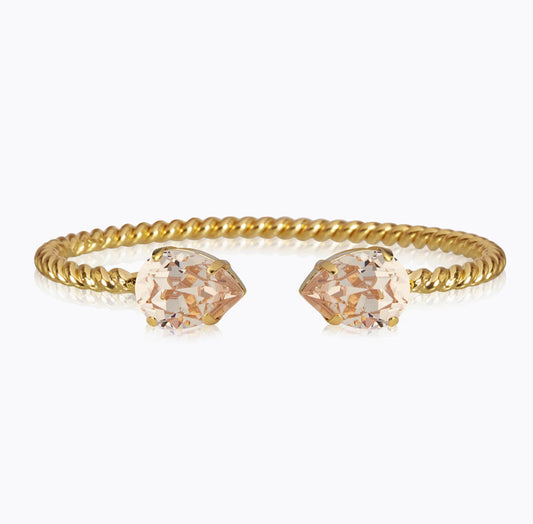 Mini drop bracelet gold Silk