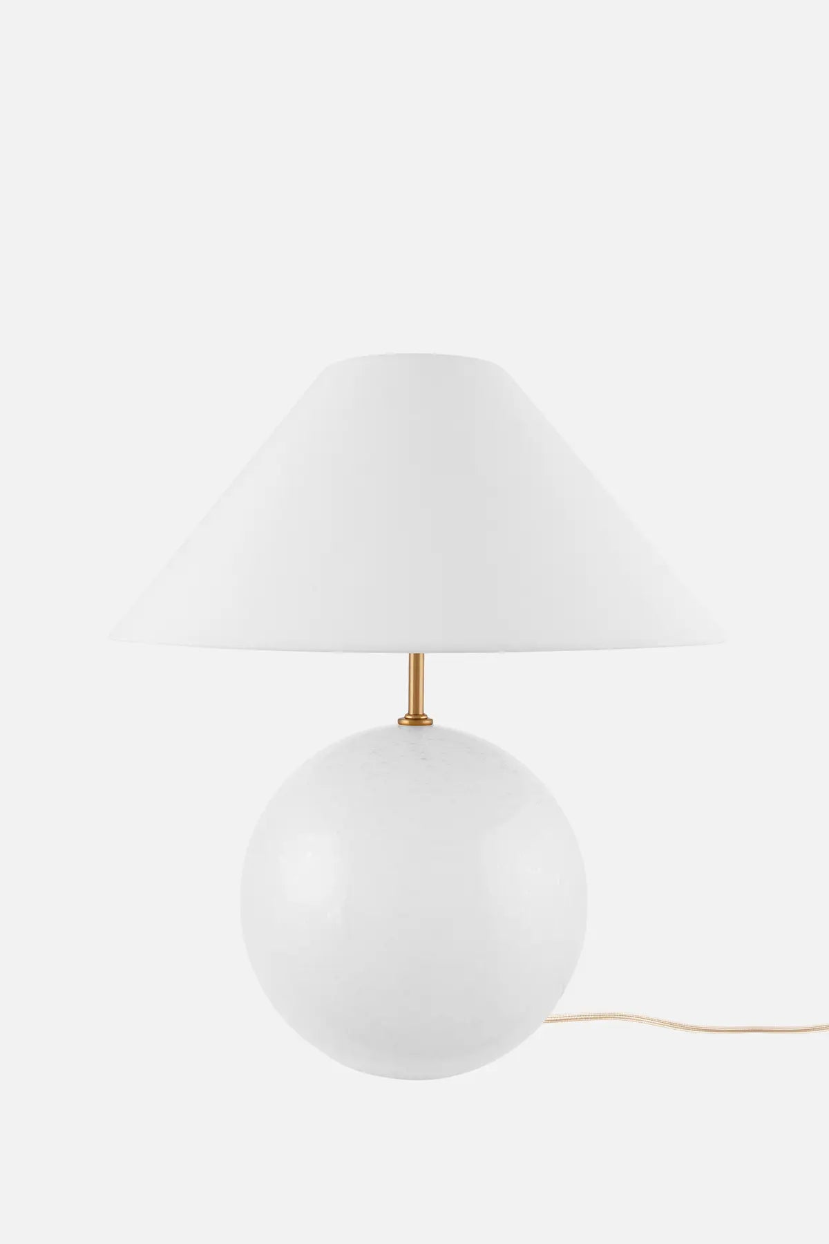 Bordslampa vit