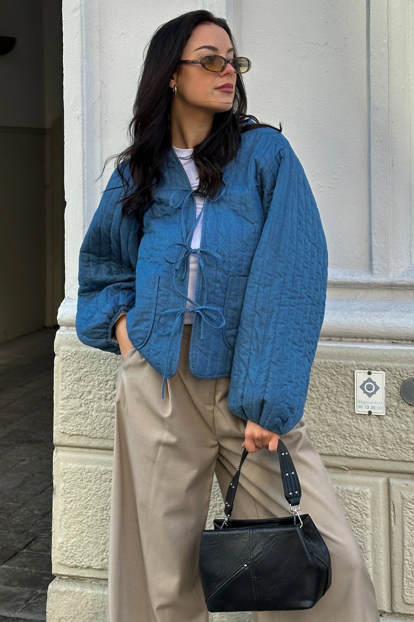 Jacket Calla Denim Print