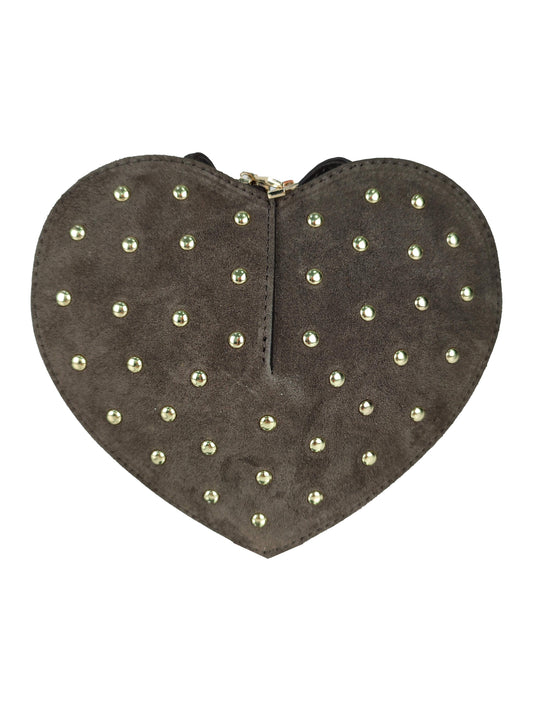 Love väska med nitar : Taupe