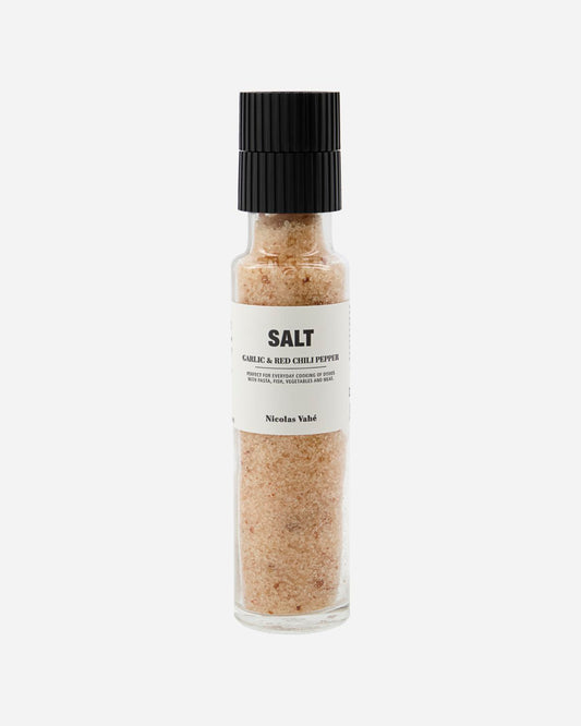 Salt, Garlic & Red Pepper