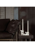 Load image into Gallery viewer, Brick Candle Holder, Low - Calacatta