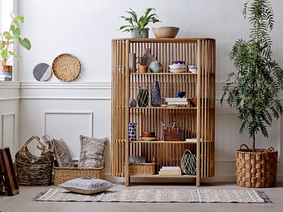 Sali Bookcase, Brown, Mango (beställningsvara)