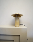 Load image into Gallery viewer, Meconopsis Onyx Table Lamp