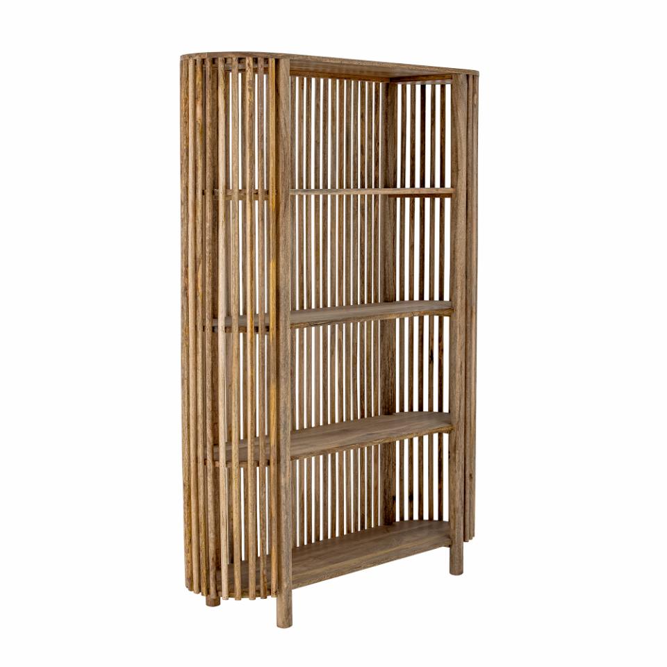 Sali Bookcase, Brown, Mango (beställningsvara)