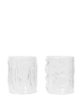 Load image into Gallery viewer, Doodle Glasses - Set of 2 - Tall - Clear
