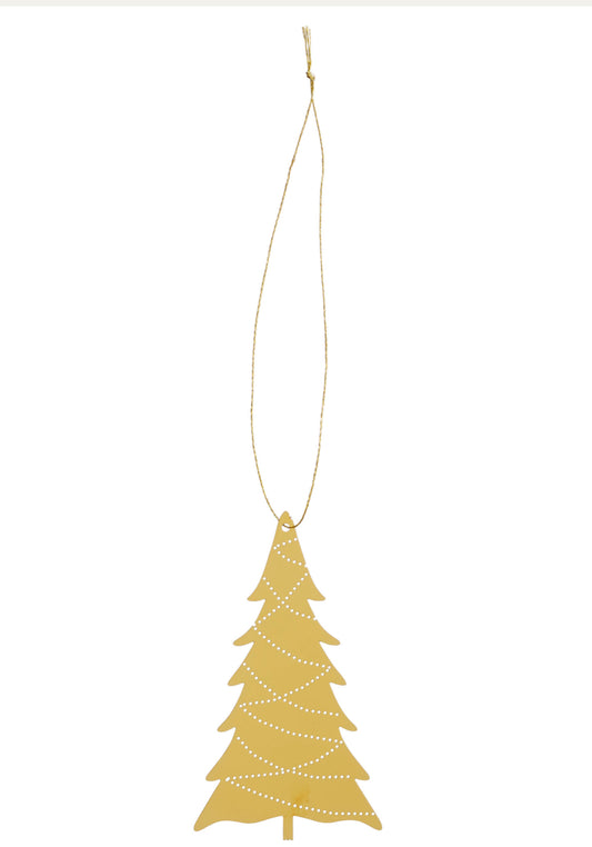 Christmas Deco Tree Brass