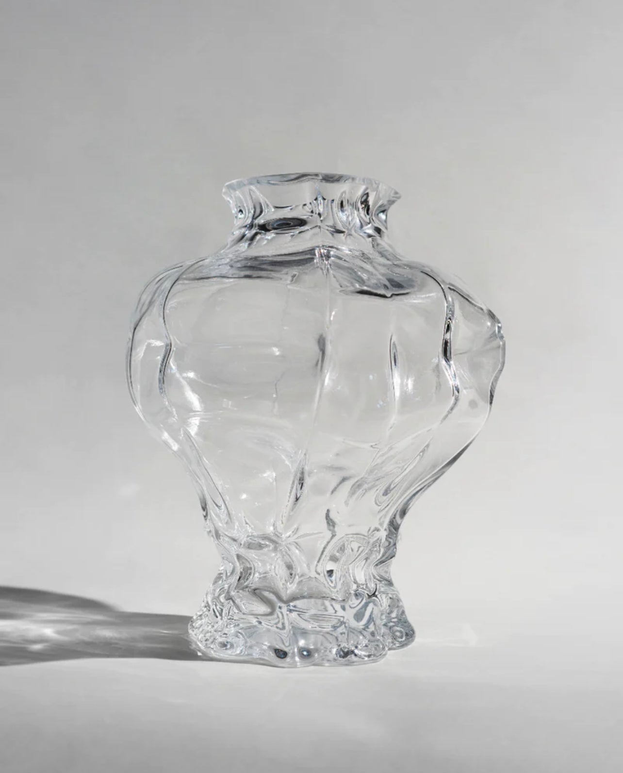 Ammonit Vase - Clear