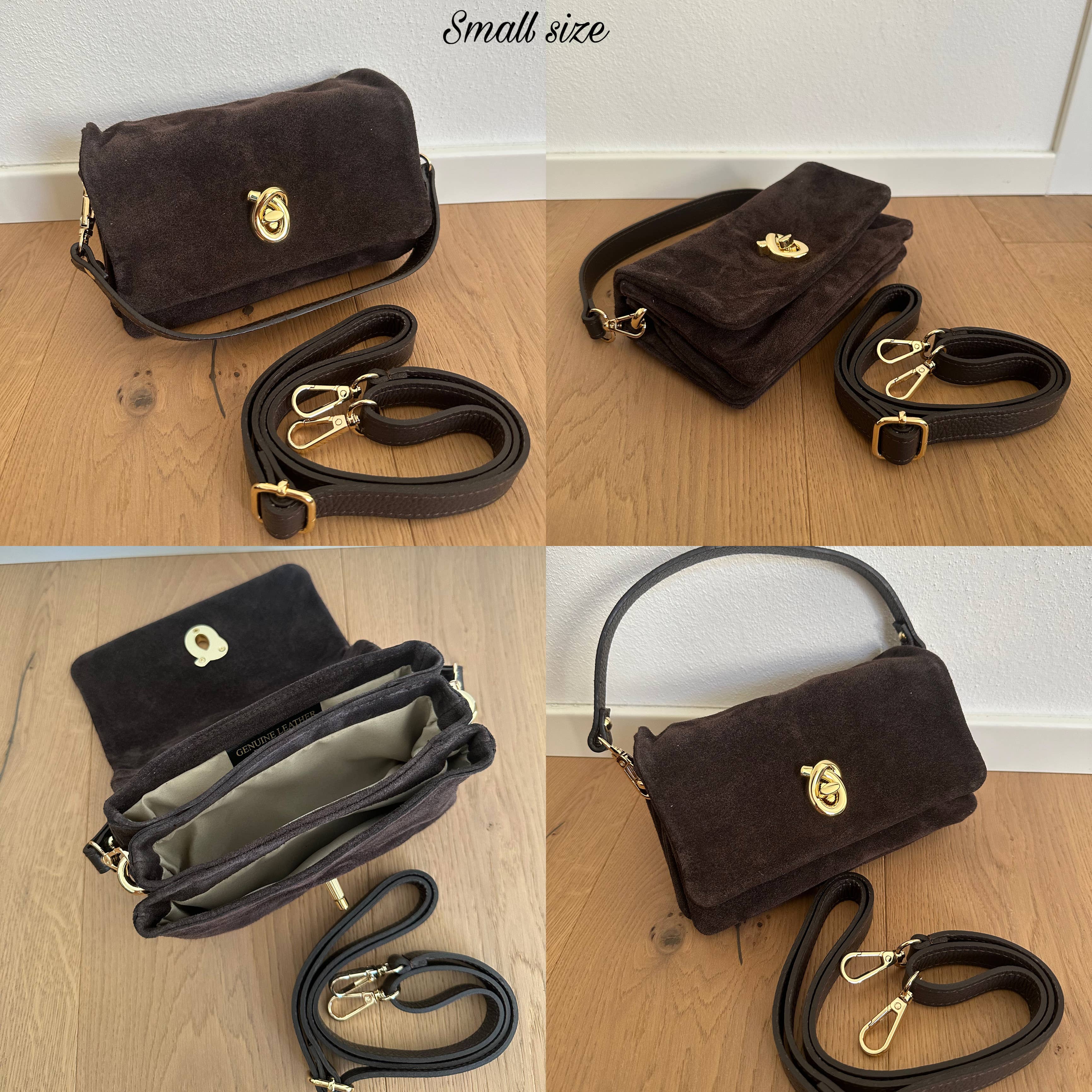 Blake Mockaväska Dark brown S