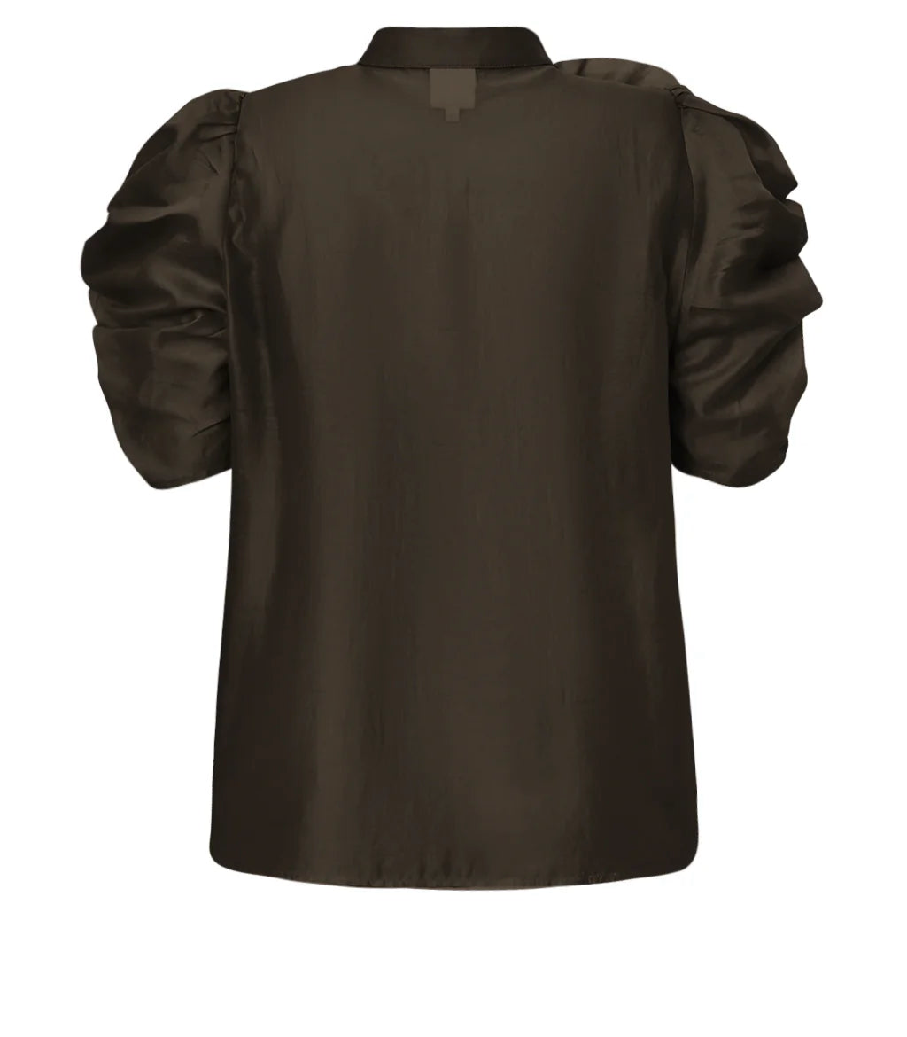 Annsofigo blouse Coffee